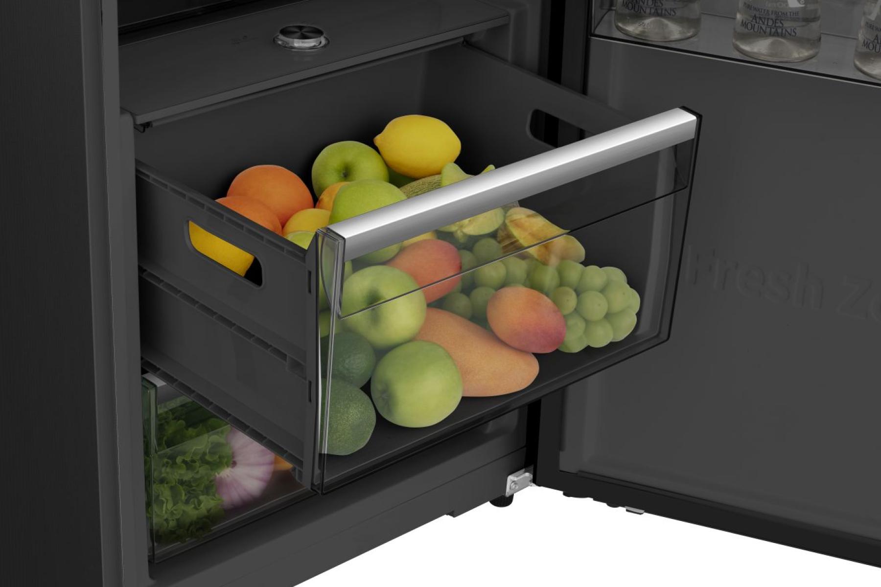 Hisense Koelkast RL5K370GSFC Vrijstaand - Zwart - H185,6 cm Hisense Koelkast RL5K370GSFC Vrijstaand - Zwart - H185,6 cm