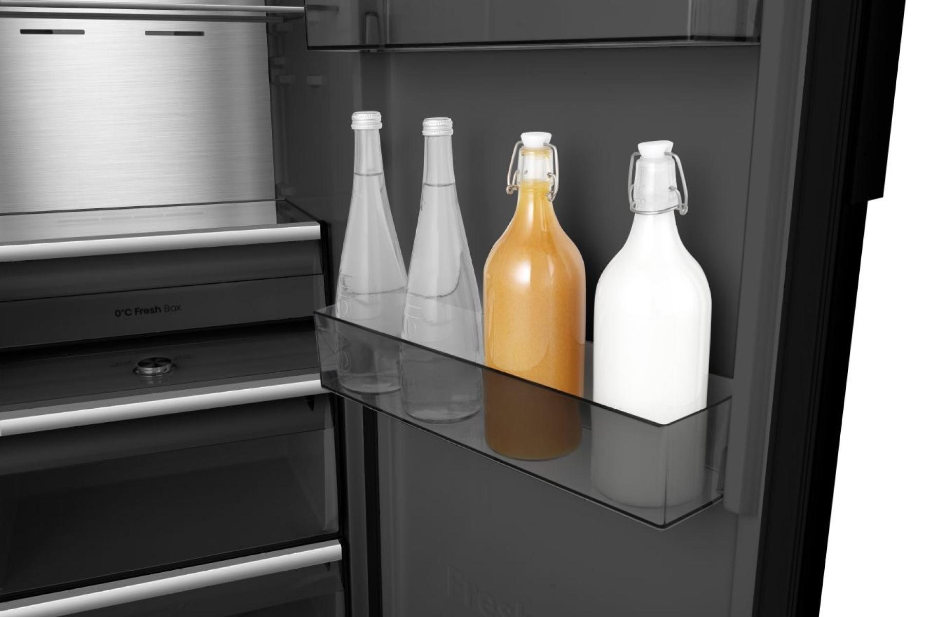 Hisense Koelkast RL5K370GSFC Vrijstaand - Zwart - H185,6 cm Hisense Koelkast RL5K370GSFC Vrijstaand - Zwart - H185,6 cm