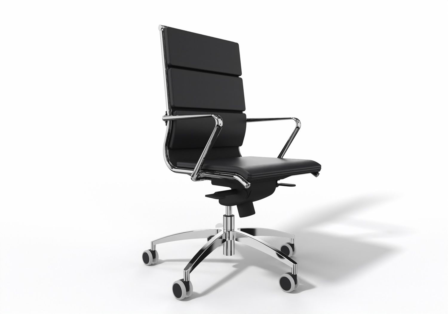 Alia Chefsessel – ein Meisterwerk italienischer Handwerkskunst, kombiniert minimalistisches Design mit ergonomischem Luxus für das moderne Büro.