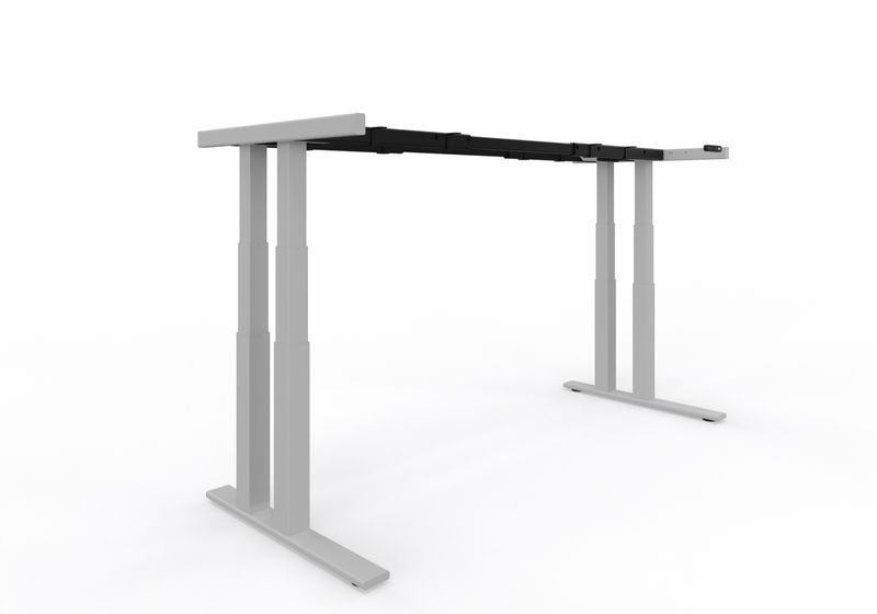 Elektrisch höhenverstellbares Tischgestell - stabil und kräftig - COMO4flexx-Q - 4 quadratische Säulen - 180 kg Hubkraft Elektrisch höhenverstellbares Tischgestell - stabil und kräftig - COMO4flexx-Q - 4 quadratische Säulen - 180 kg Hubkraft