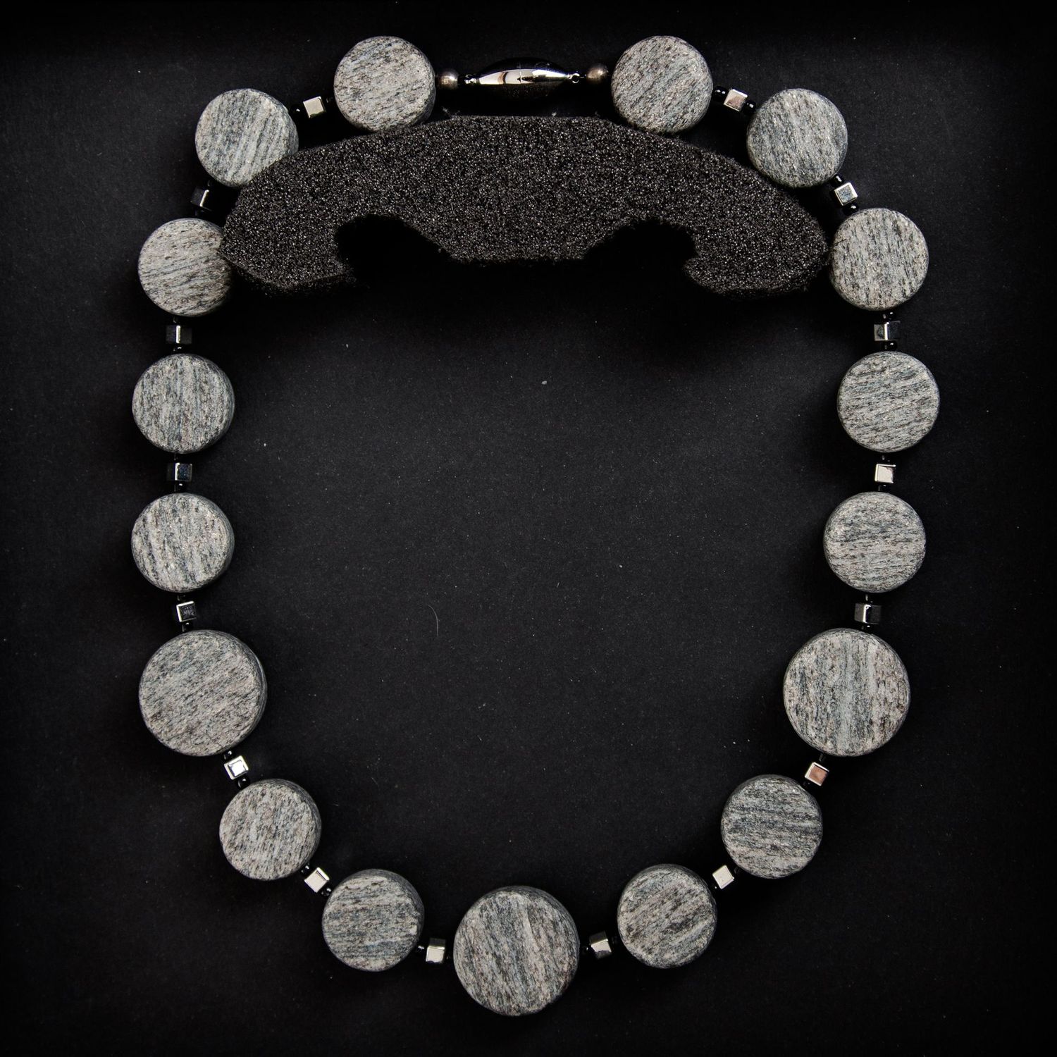 Kette "Spitzer Silikatmarmor"