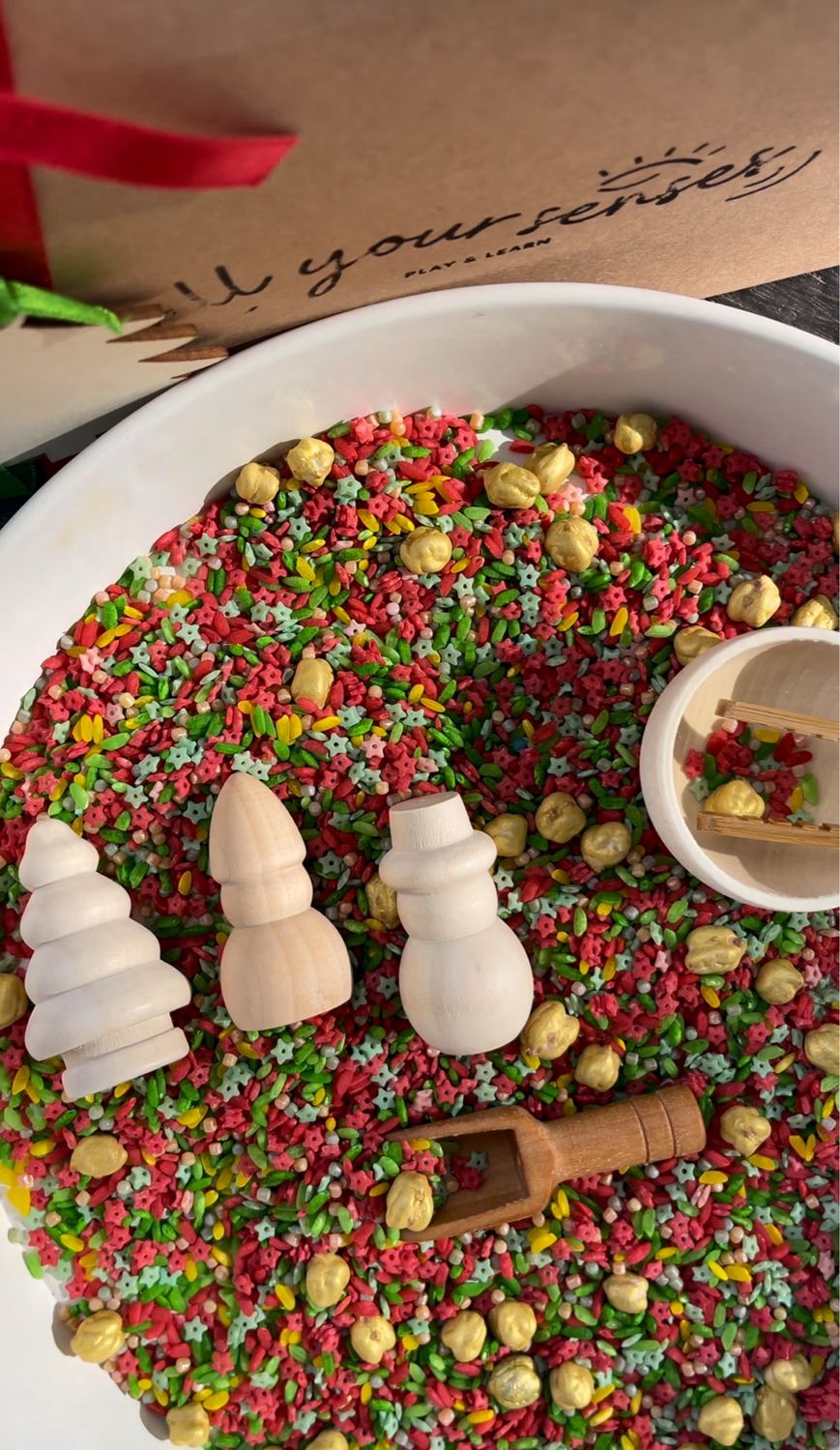 Χριστουγεννιάτικη Αισθητηριακή βάση