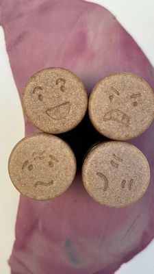 σφραγιδες συναισθηματα για παιδια φτιαγμενα απο πετρα