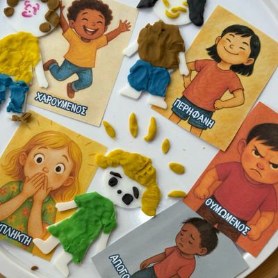 Κάρτες Συναισθημάτων – Αναγνώριση &amp; Έκφραση μέσα από το Παιχνίδι