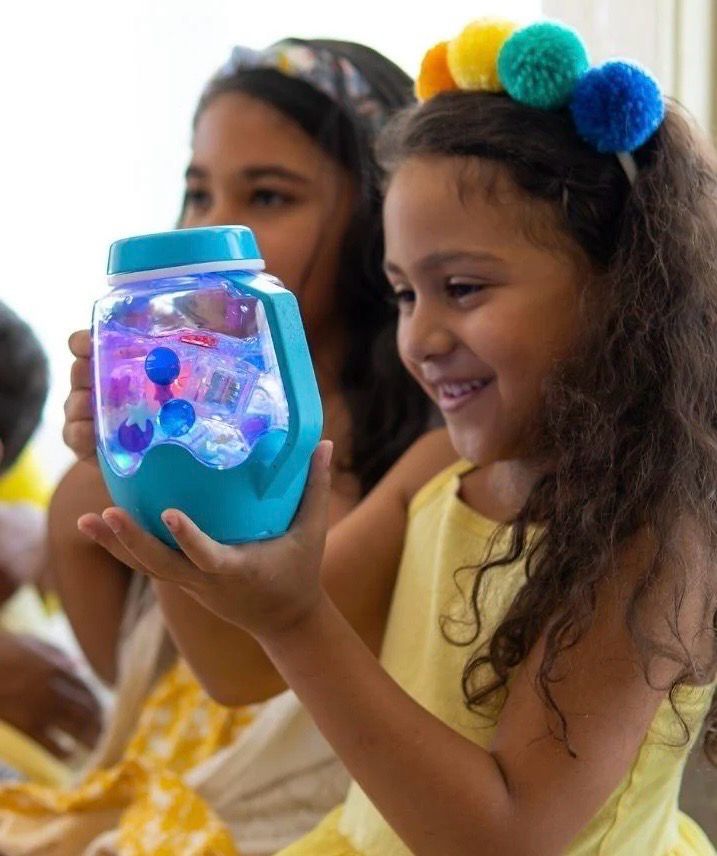 Glo Pals Μπλε Αισθητηριακό Μπουκάλι Μπλε