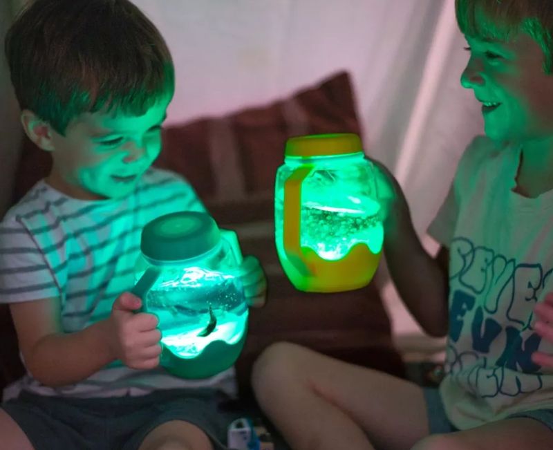 glo pals αισθητηριακο μπουκαλι πρασινο