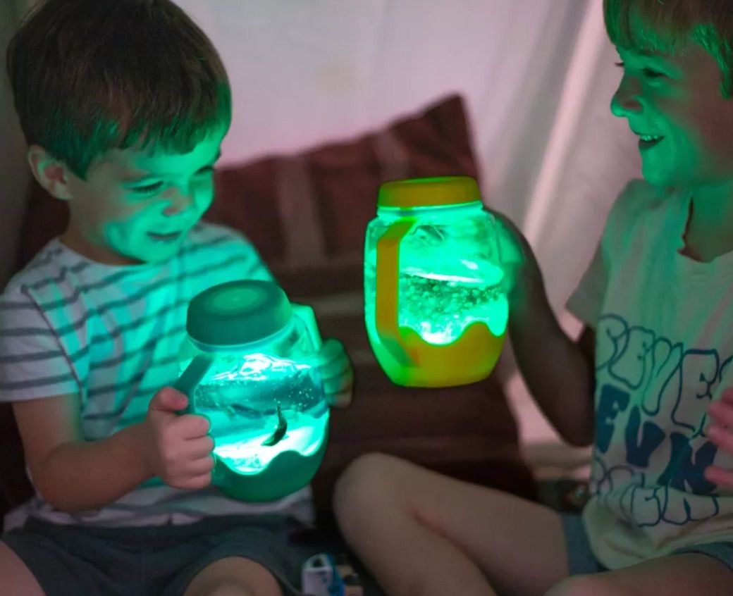 glo pals αισθητηριακο μπουκαλι πρασινο