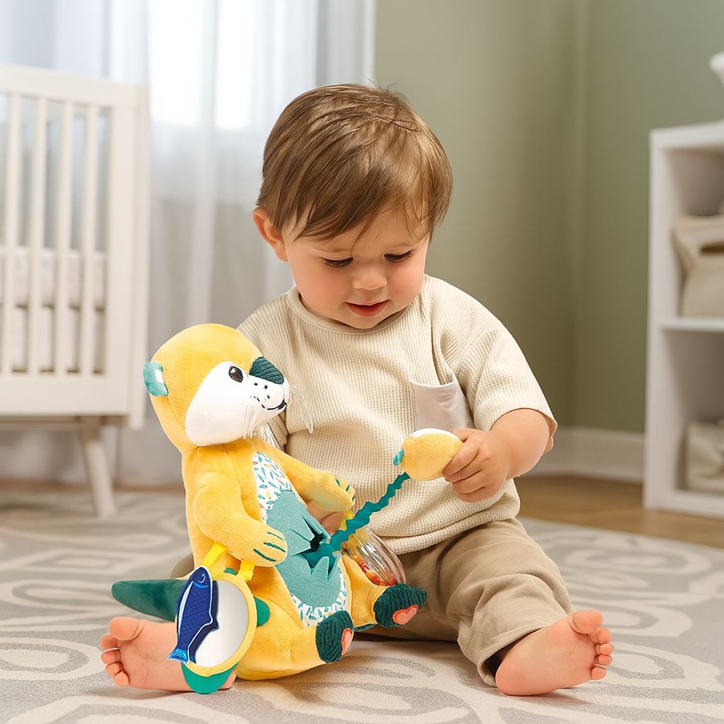 Βρεφικό παιχνίδι δραστηριοτήτων με δόνηση &#39;Βίδρα&#39;