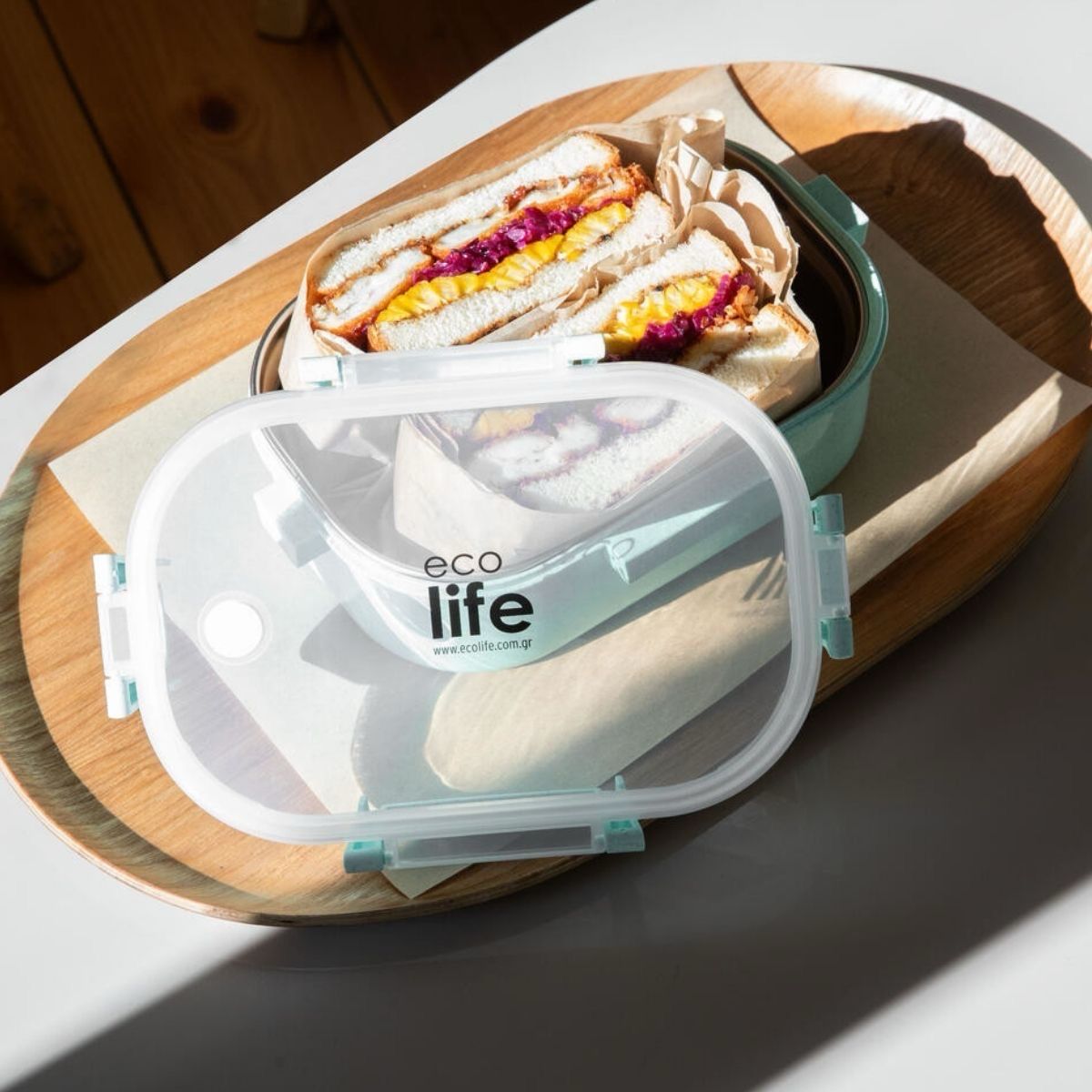 Light Green Φαγητοδοχείο 900ml | Με Χώρισμα