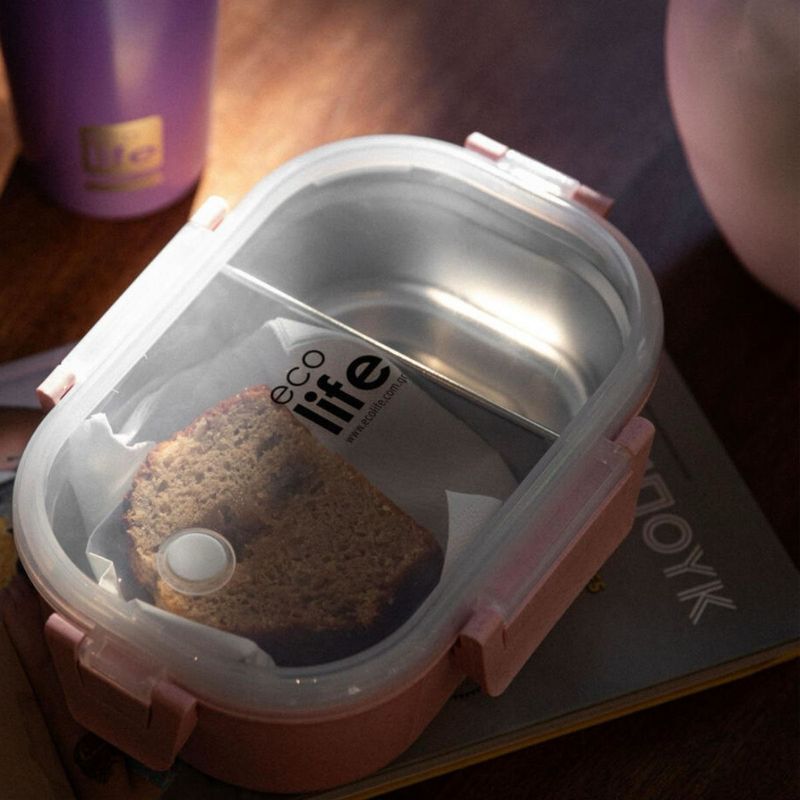 Light Pink Φαγητοδοχείο 900ml | Με Χώρισμα