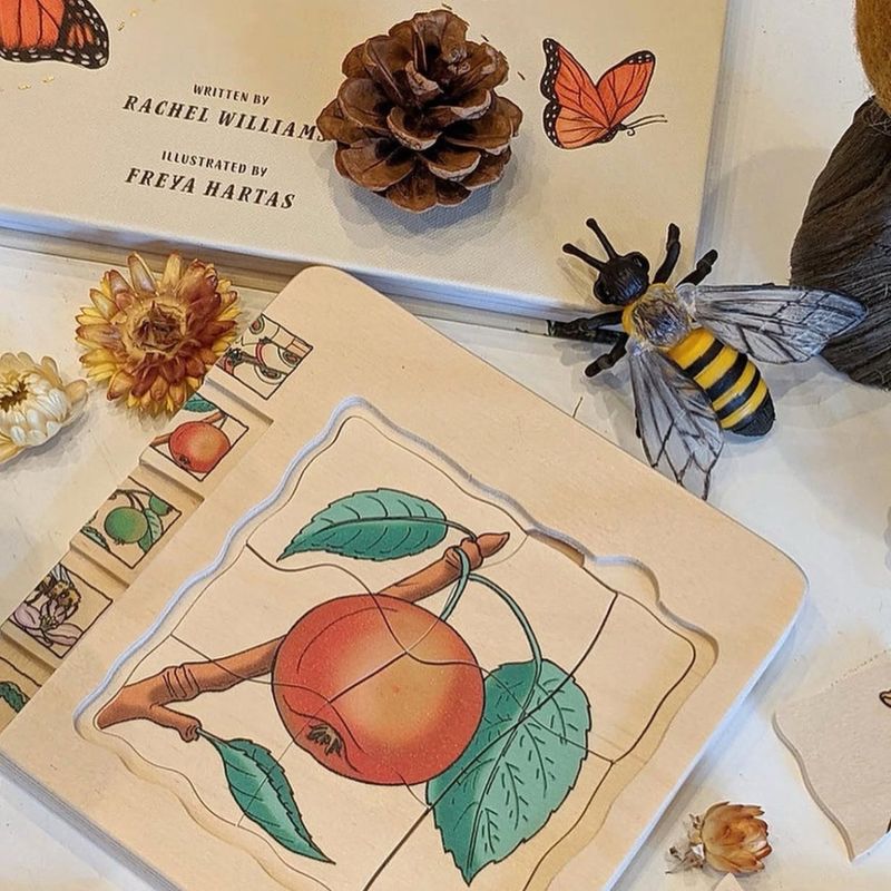 Ξύλινο Παζλ Μηλιά