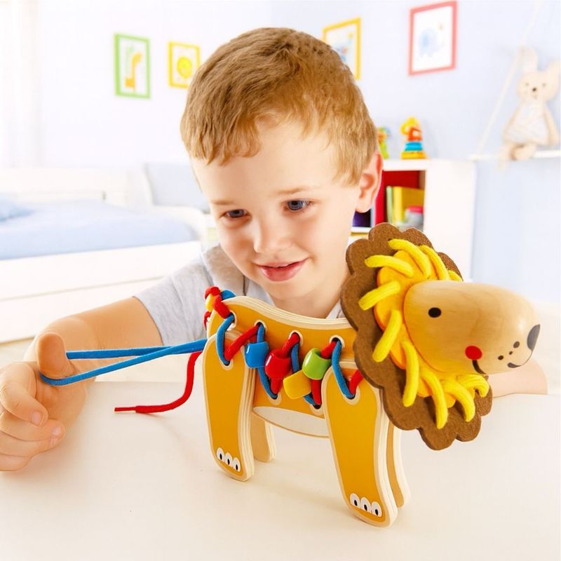 Λιονταράκι-εξάσκηση Με Κορδόνια