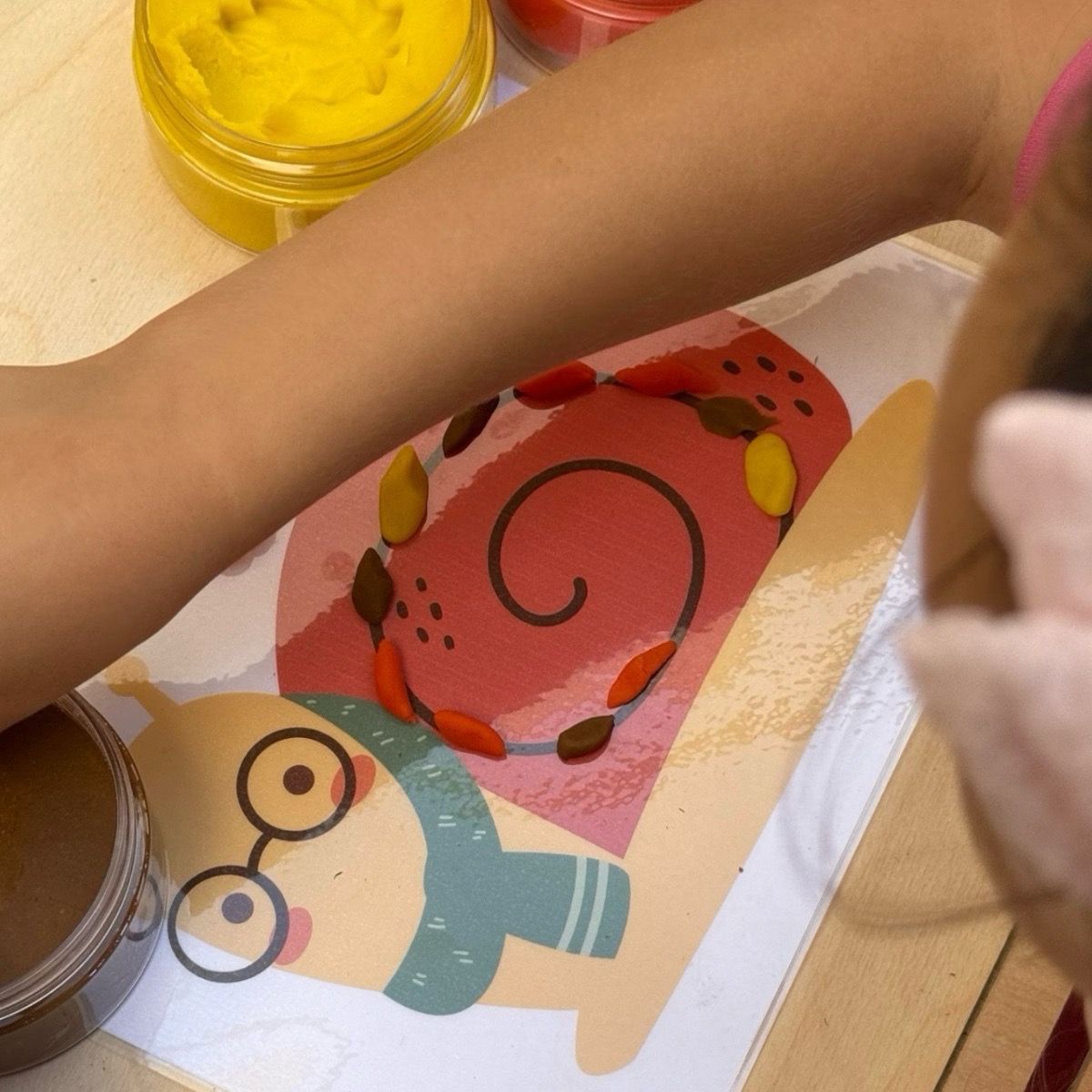 autumn sensory play kit δημιουργικής απασχόλησης