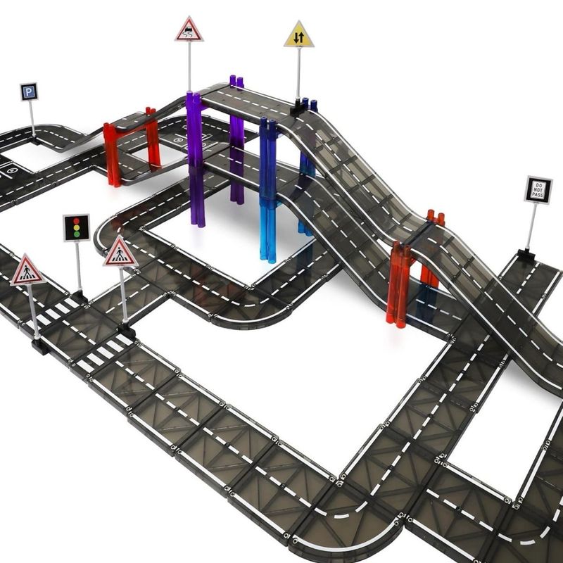 Playmags Μαγνητικός Αυτοκινητόδρομος