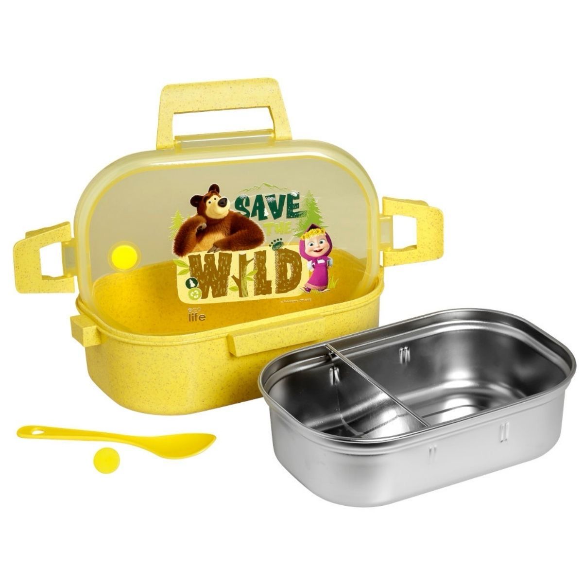 Food Container &#39;Masha - Save The Wild&#39; 900ML