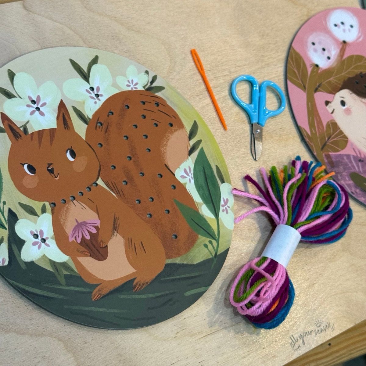 Τα Ζωάκια Του Δάσους-Ραπτική