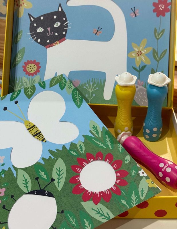 Μαρκαδόροι Με Μύτη Αφρού &amp; Κάρτες