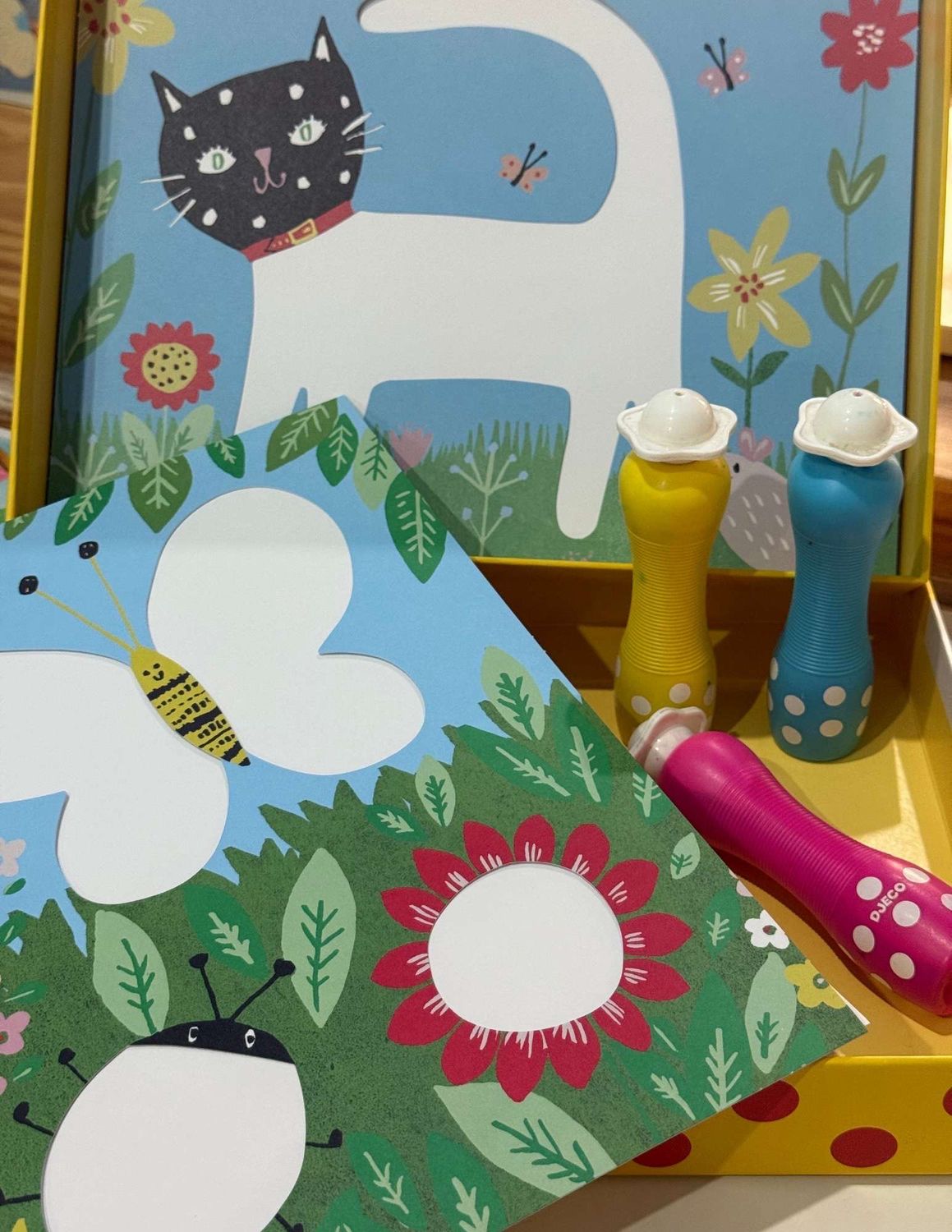 Μαρκαδόροι Με Μύτη Αφρού &amp; Κάρτες