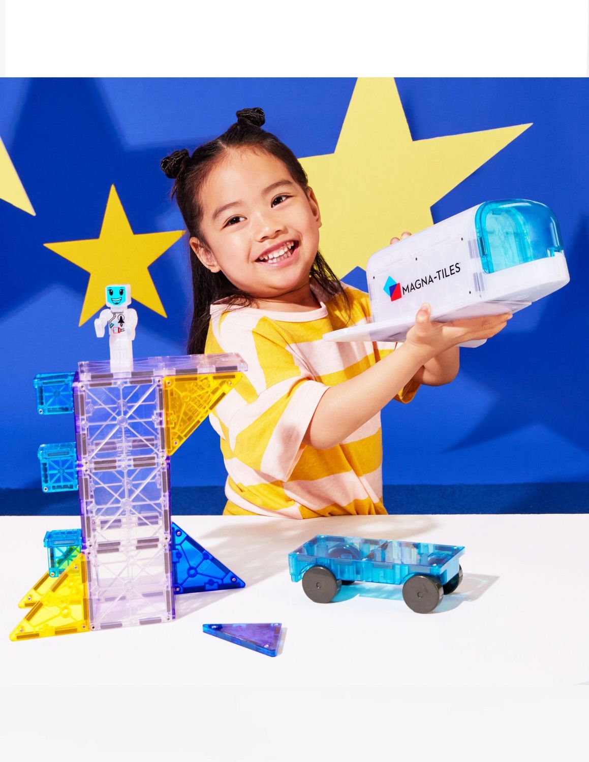 διαστημα, αστροναυτες και ταξίδι στο συμπαν με τα μαγνητικα πλακιδια magnatiles