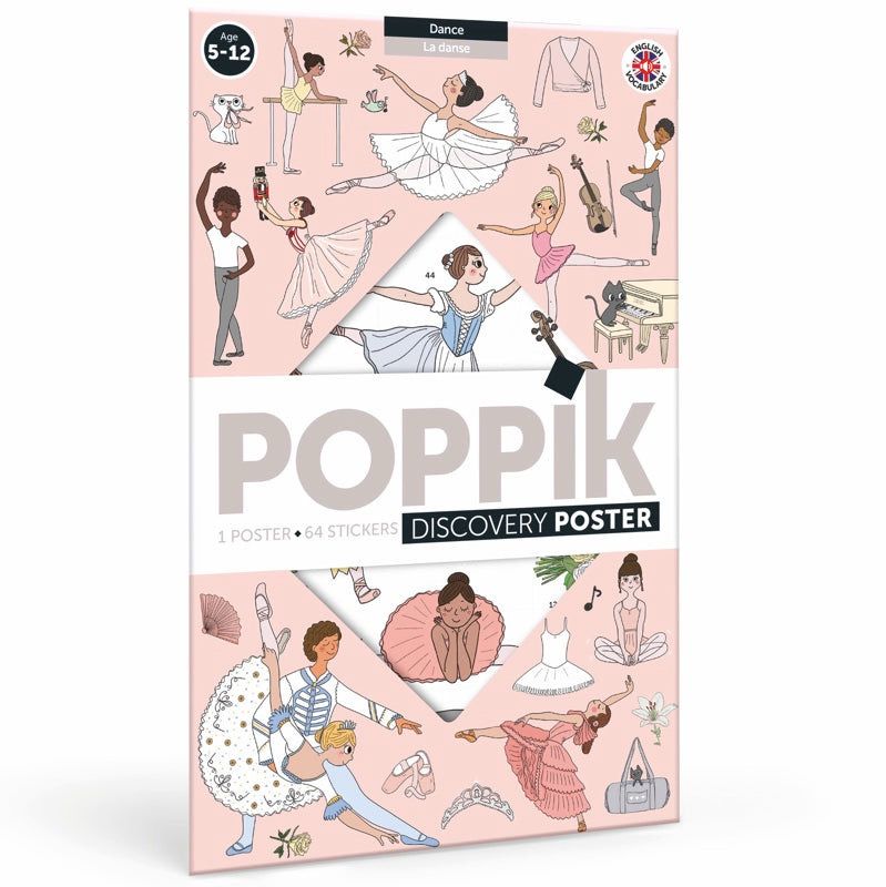 Poppik Discovery Stickers Dance