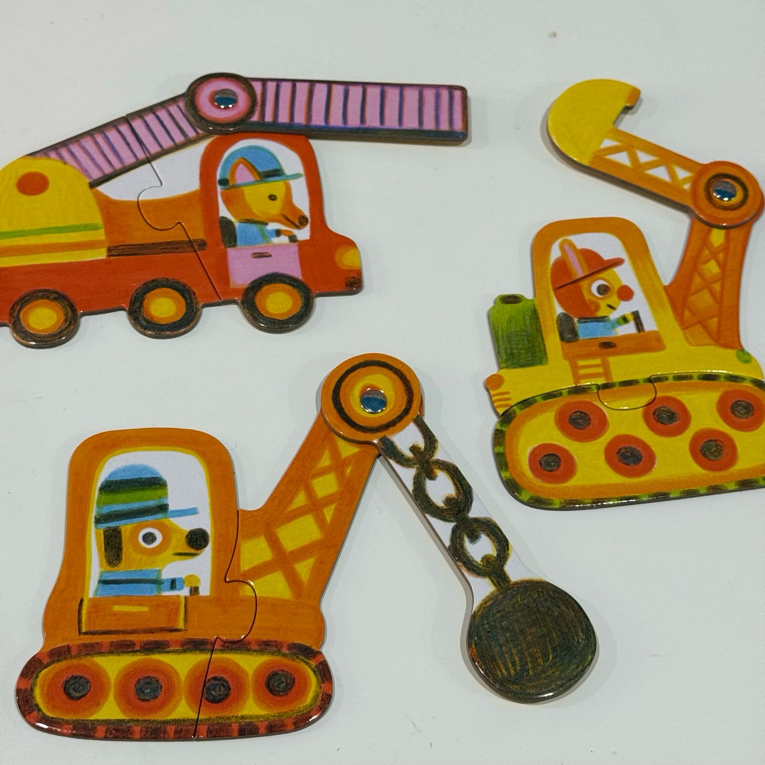 Παζλ Οχήματα 2 Κομματιών