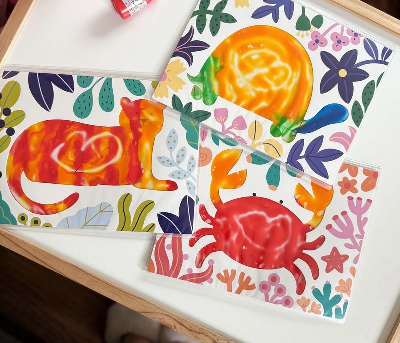 Ζωγραφική Με Δαχτυλομπογιές