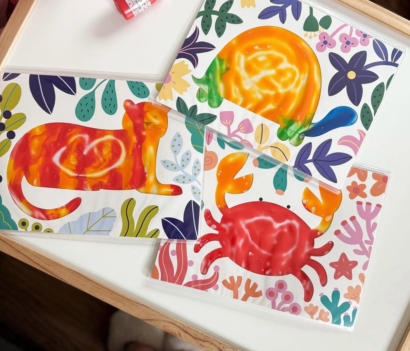 Ζωγραφική Με Δαχτυλομπογιές