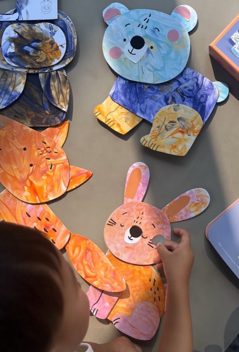 Ζωγραφική Με Δαχτυλομπογιές-Messy Fun