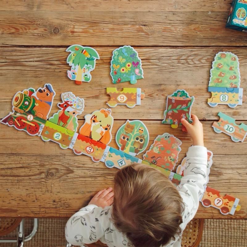 Μαθαίνω Να Μετρώ- Παζλ