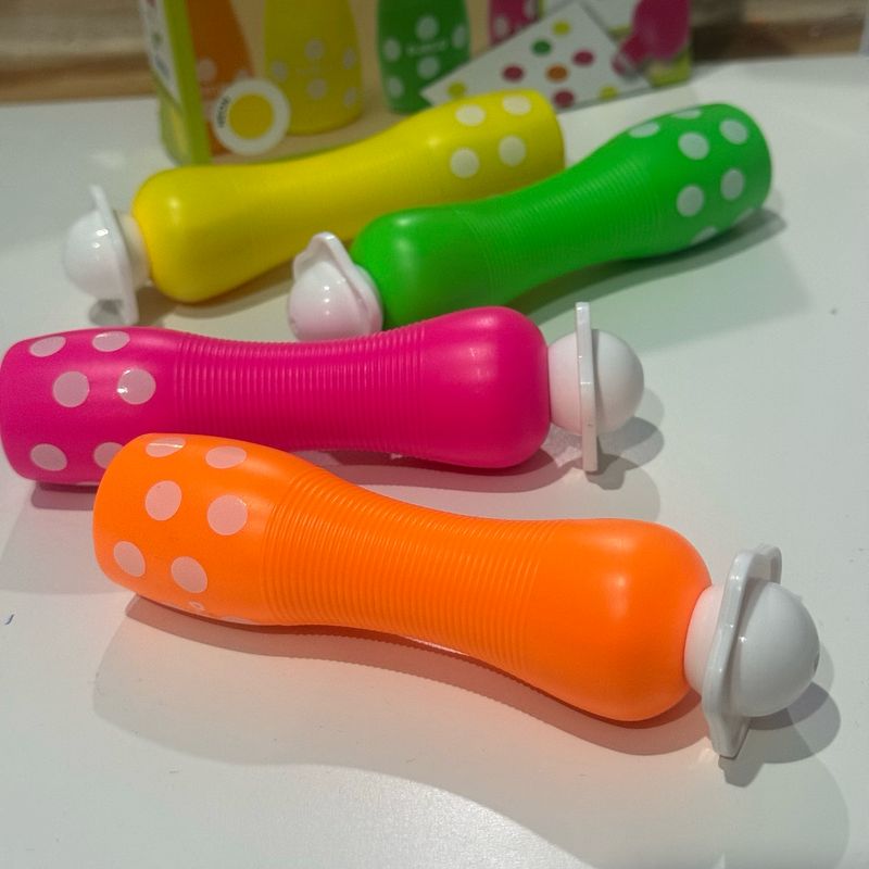 Μαρκαδόροι Με Αφρώδη Μύτη- Φωσφοριζέ Χρώματα