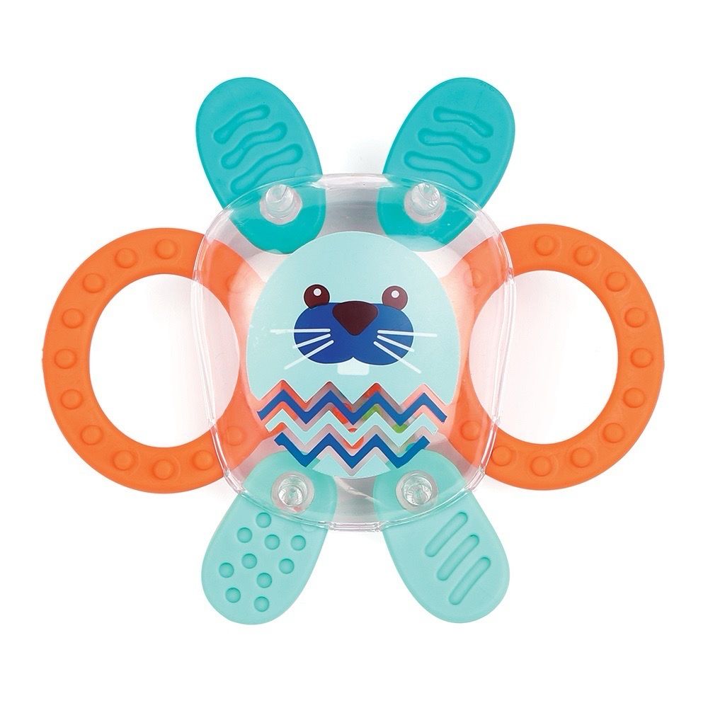 κουδουνίστρα μασητικό σε σχέδιο κουνελάκι της εταιρείας ludi