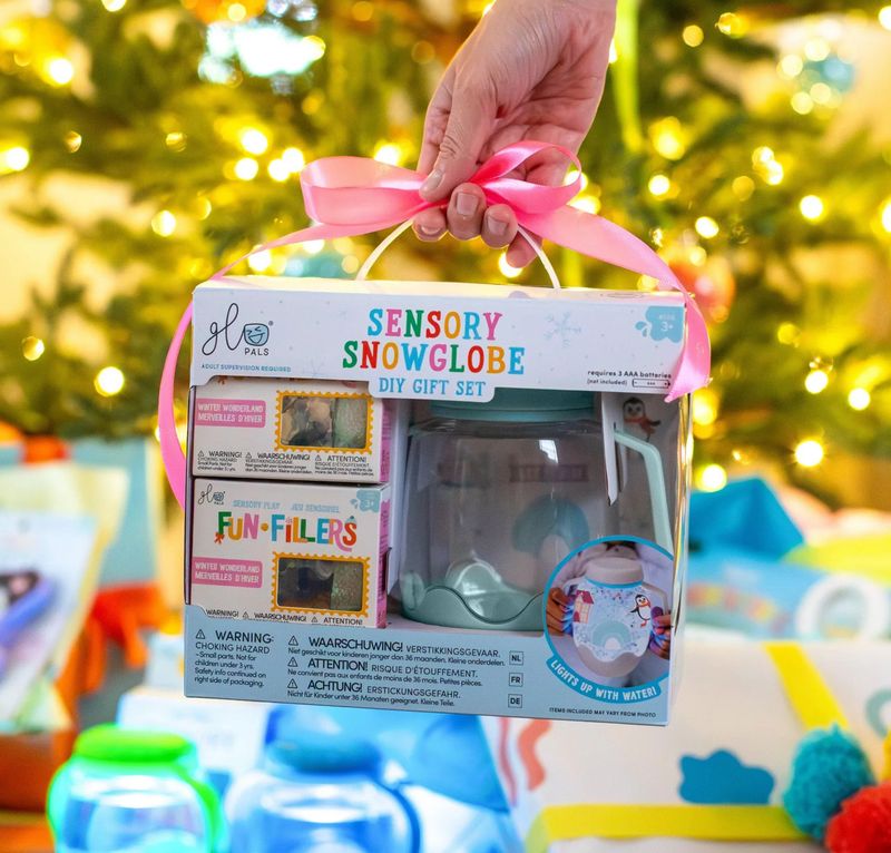 GLO PALS SENSORY SNOWGLOBE