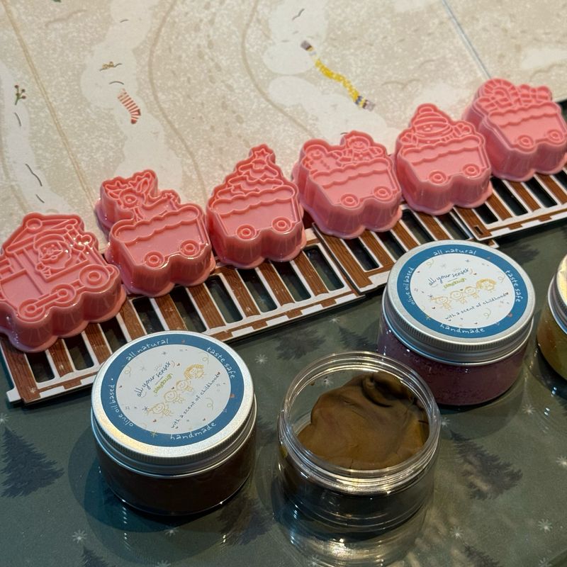 Christmas Train Playdough Set