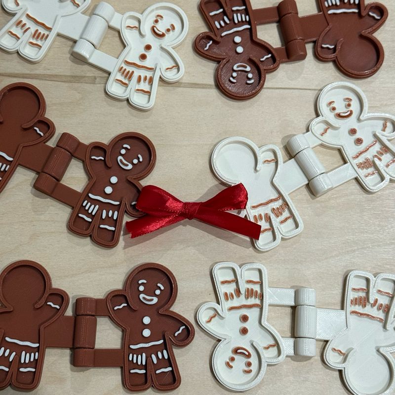 Χριστουγεννιάτικη Σφραγίδα Πλαστελίνης Gingerbread