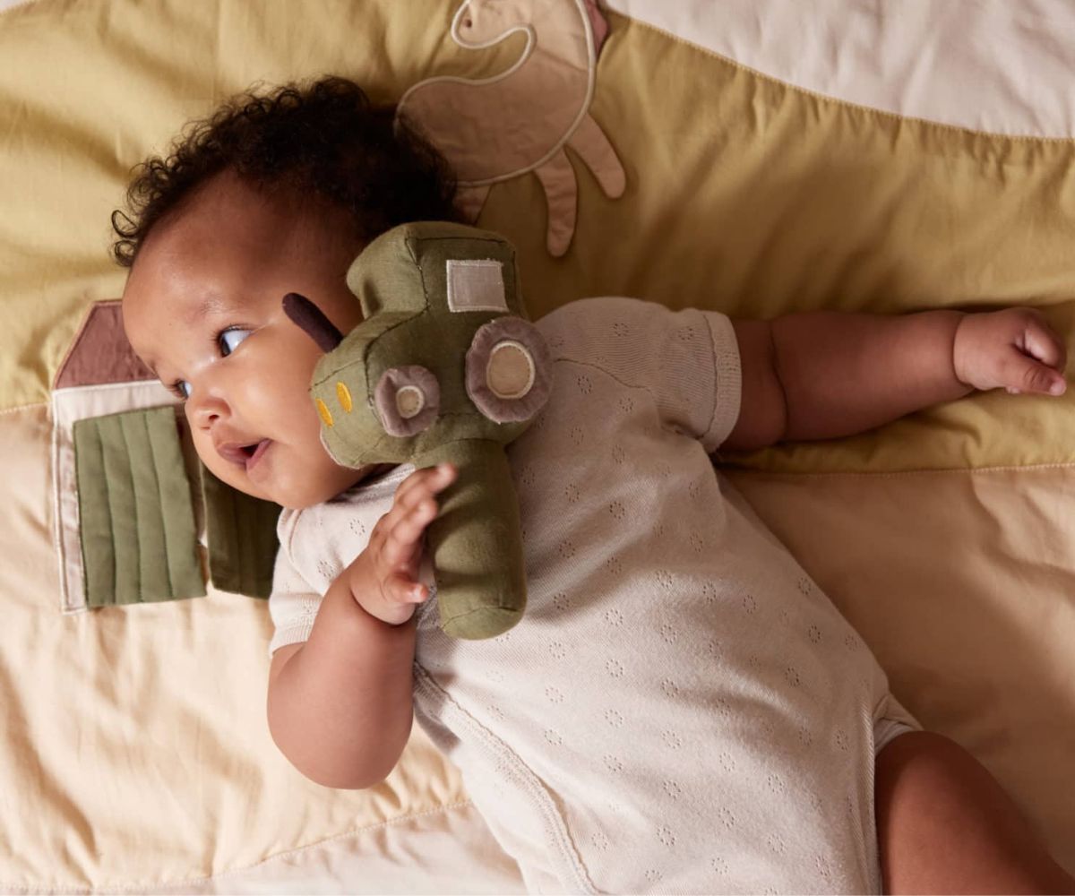 Κουδουνίστρα Υφασμάτινη Linen Tractor