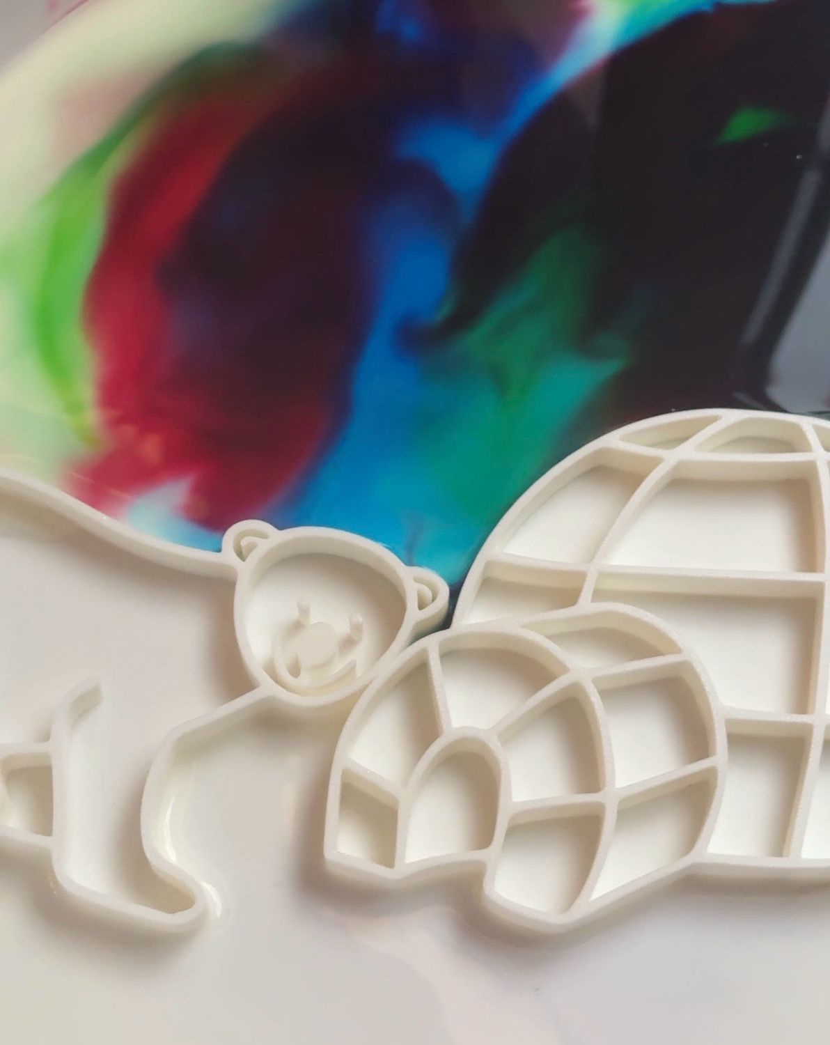 Αισθητηριακό Δισκάκι Πολική Αρκούδα