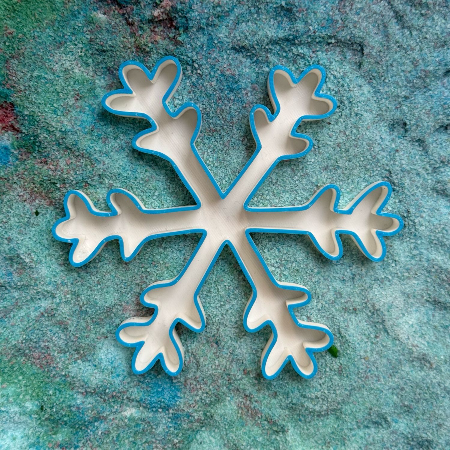 Αισθητηριακό Δισκάκι Χιονονιφάδα