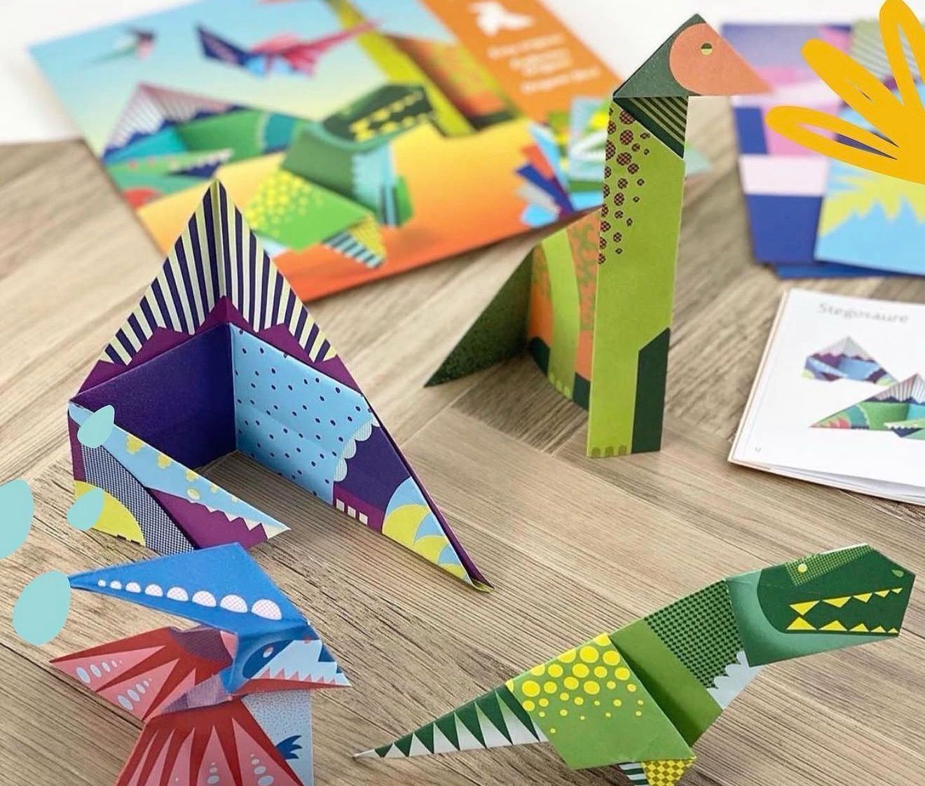 Djeco Origami Δεινόσαυροι