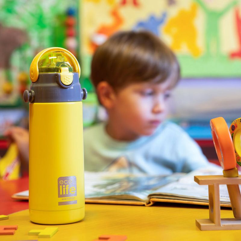 KIDS THERMOS YELLOW 400ML
