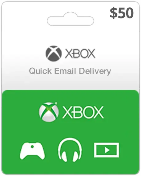 $50 USA Xbox Gift Card (Email Delivery)