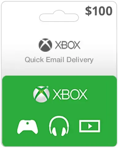 $100 USA Xbox Gift Card (Email Delivery)