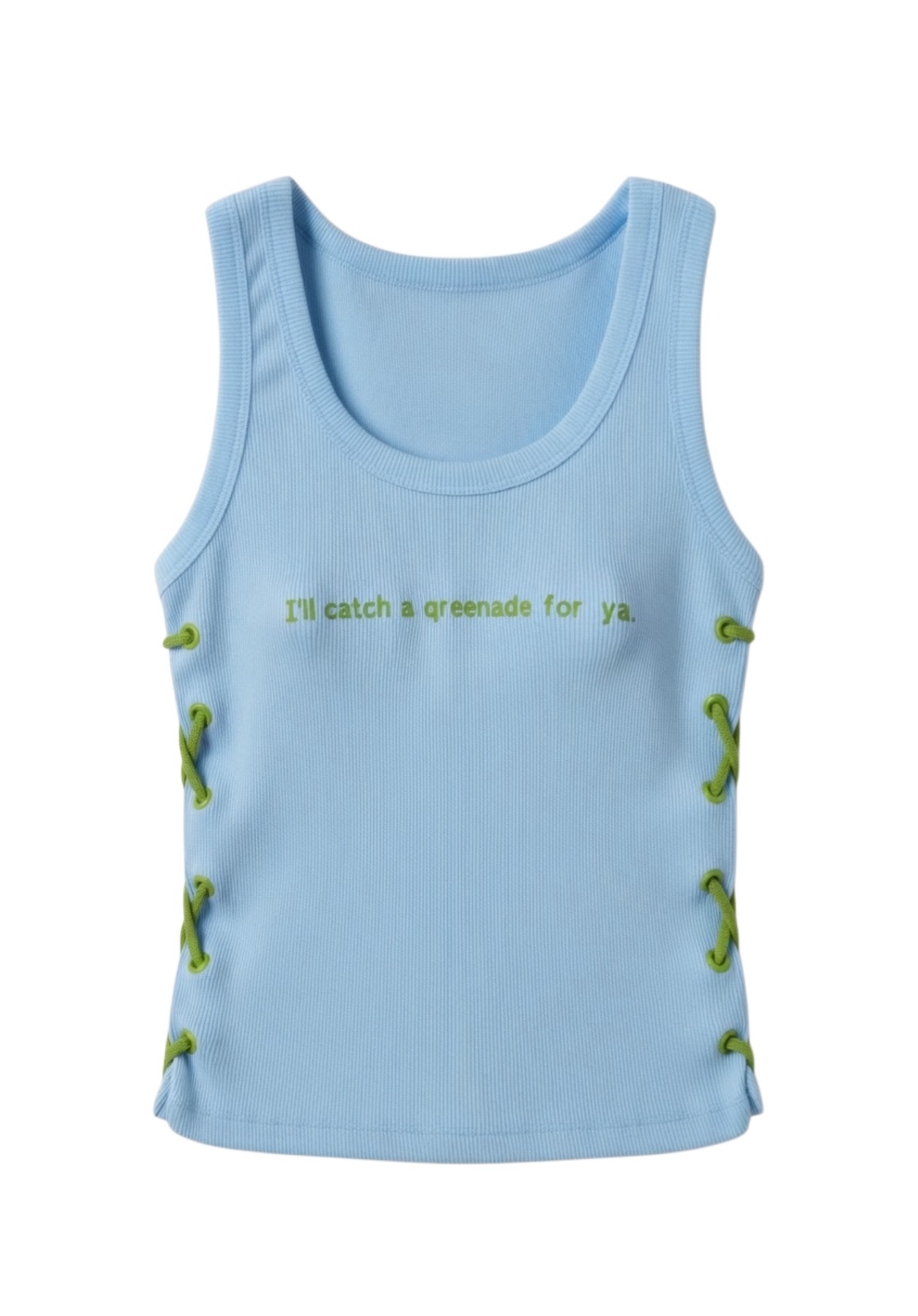 Lace-up Tank, image 1