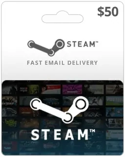 $50 USA Steam Game Card (Email Delivery)