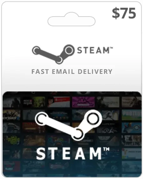 $75 USA Steam Game Card (Email Delivery)