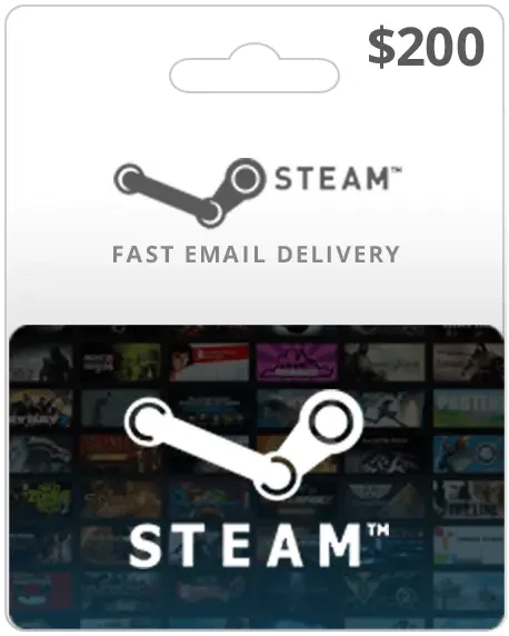 $200 USA Steam Game Card (Email Delivery)