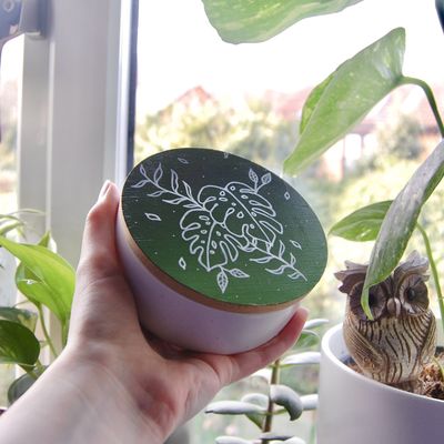 Botanical  Pot