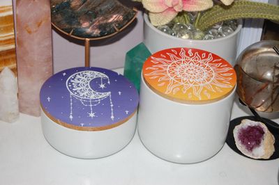 Sun and Moon Pot Set