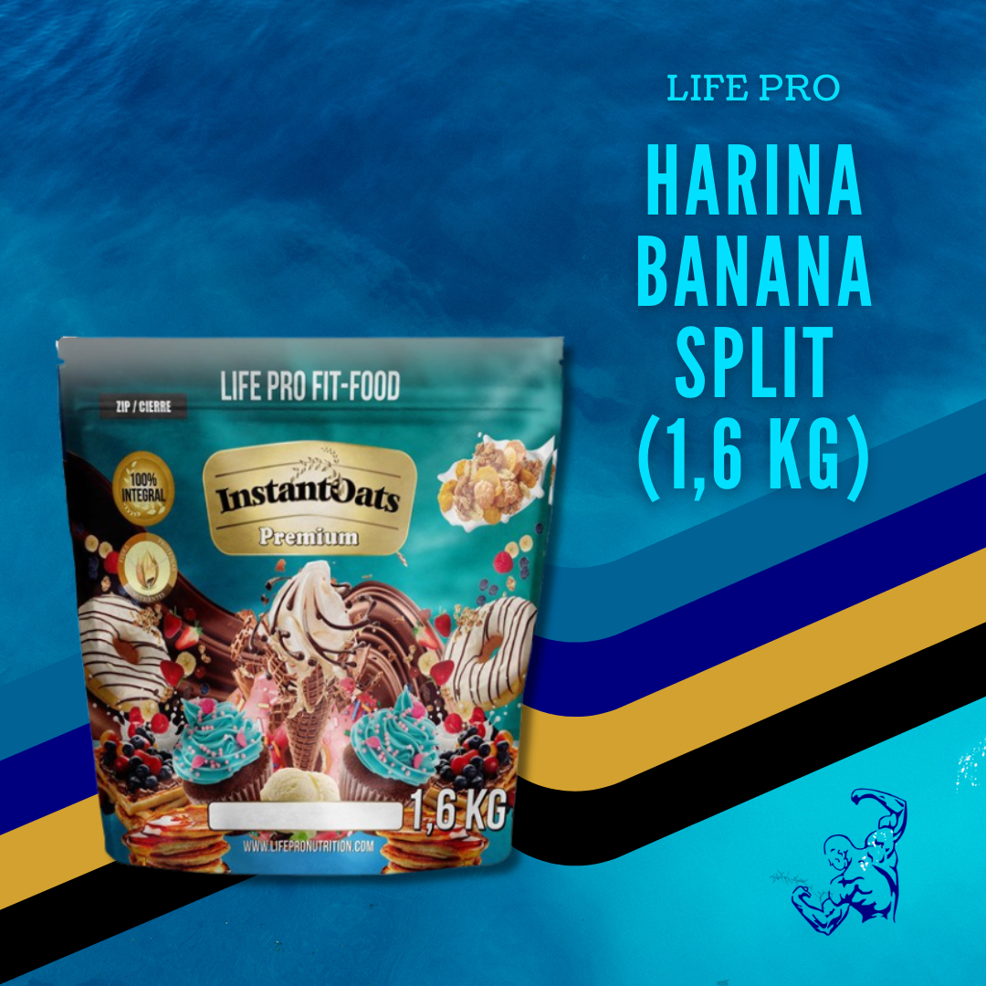 Life Pro Instant Oats, 1,6 Kg.
