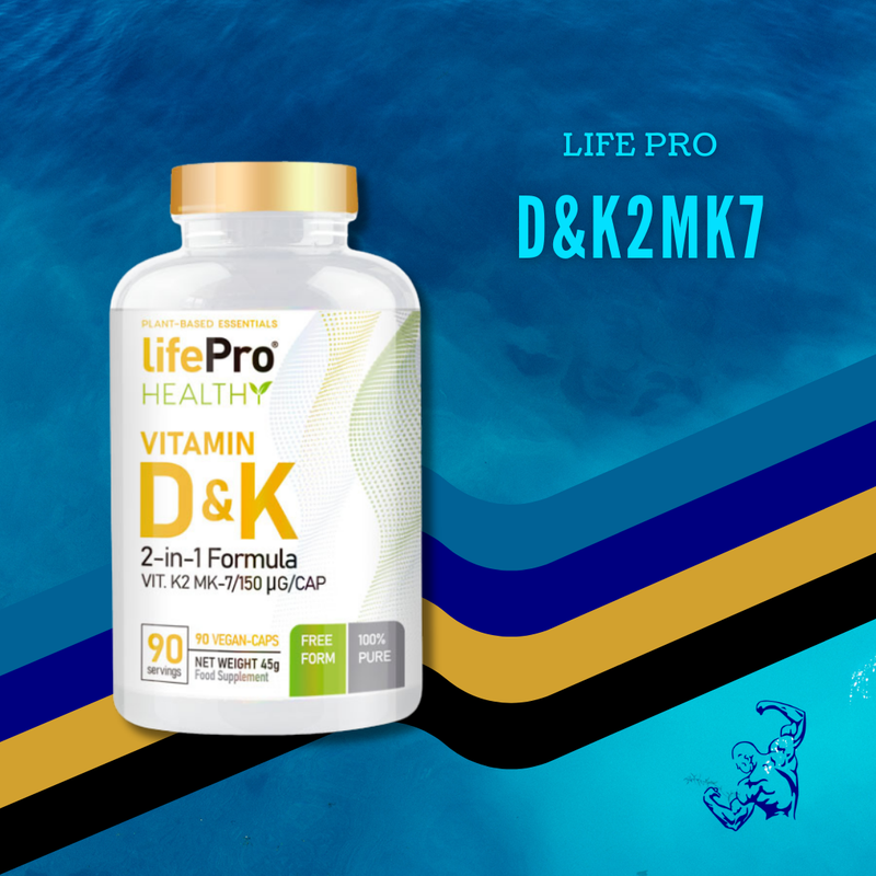 Life Pro Vit D&amp;K2Mk7 90 Vcaps