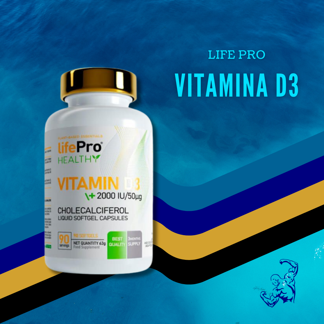 Life Pro Vitamin d3 2000ui 90 Softgels